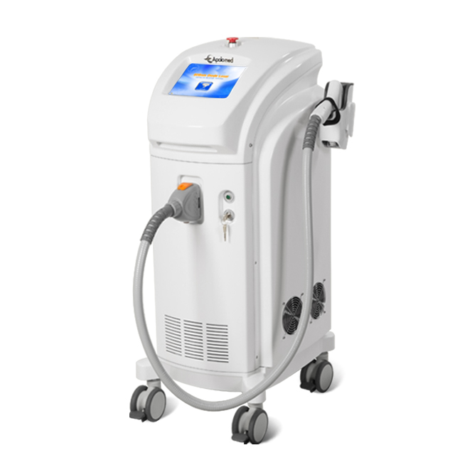 Vertical permanent laser hair removal fda approved 3 wavelength diode laser equipment