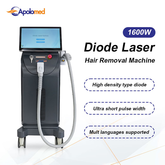 Vertical permanent laser hair removal fda approved 3 wavelength diode laser equipment